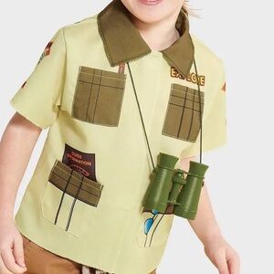 2-3T park ranger shirt Halloween costume accessories sold separate shirt only